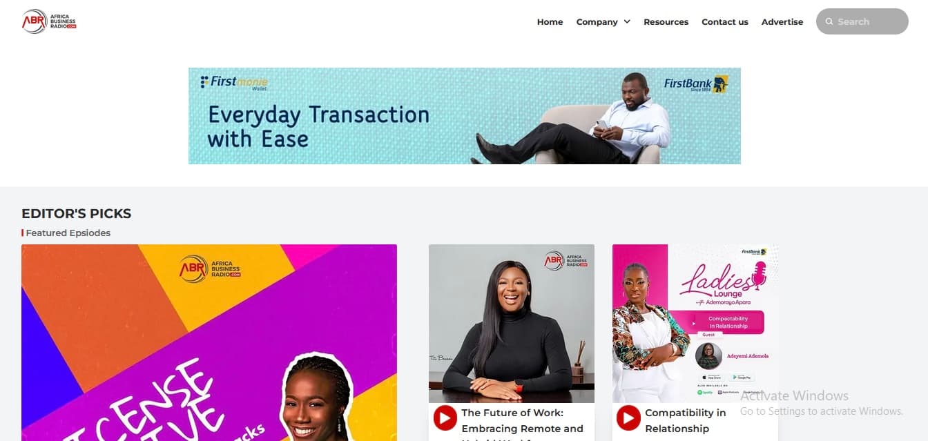 African Business Radio preview